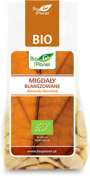 MIGDAŁY BLANSZOWANE BIO 100 g