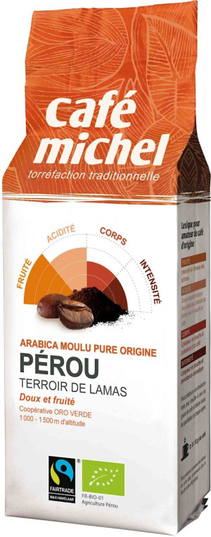 KAWA MIELONA ARABICA 100 % PERU FAIR TRADE BIO 250 g