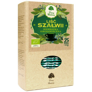 HERBATKA LIŚĆ SZAŁWII BIO (25 x 1,5 g) 37,5 g