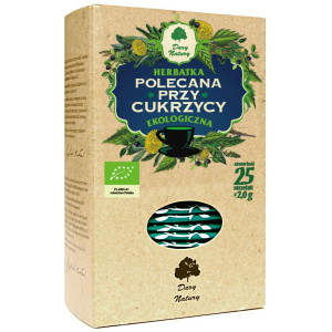 HERBATKA POLECANA PRZY CUKRZYCY BIO (25 x 2 g) 50 g