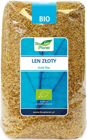 LEN ZŁOTY BIO 1 kg