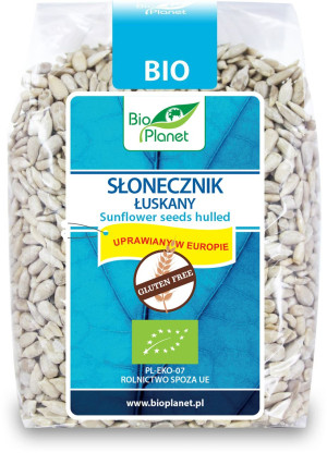 SŁONECZNIK ŁUSKANY BEZGLUTENOWY BIO 250 g