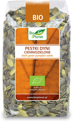 PESTKI DYNI CIEMNOZIELONE BIO 350 g