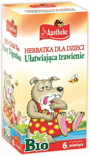 HERBATKA DLA DZIECI - NA TRAWIENIE BIO (20 x 1,5 g) 30 g
