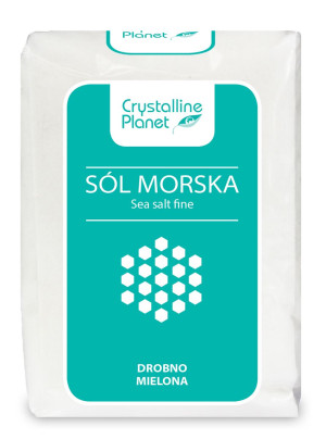 SÓL MORSKA DROBNO MIELONA 600 g
