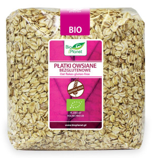 PŁATKI OWSIANE BEZGLUTENOWE BIO 1 kg