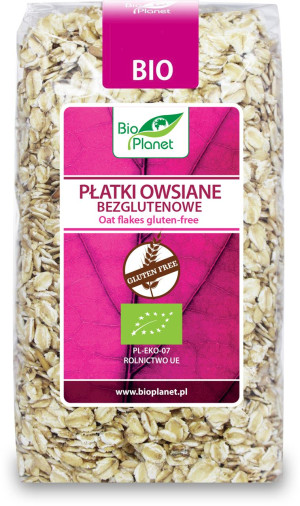 PŁATKI OWSIANE BEZGLUTENOWE BIO 300 g