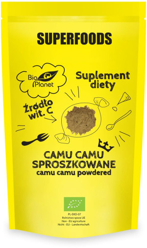 CAMU CAMU SPROSZKOWANE BIO 150 g