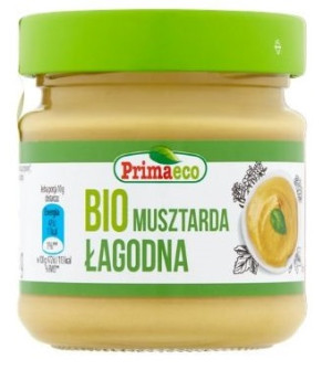 MUSZTARDA ŁAGODNA BIO 170 g