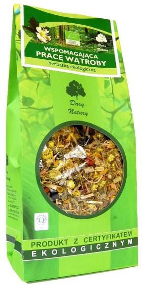 HERBATKA WSPOMAGAJĄCA PRACĘ WĄTROBY BIO 200 g