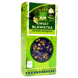 HERBATKA Z KWIATU BŁAWATKA BIO 25 g