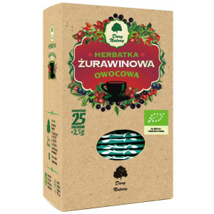 HERBATKA ŻURAWINOWA BIO (25 x 2,5 g) 62,5 g