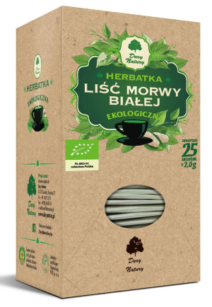 HERBATKA LIŚĆ MORWY BIAŁEJ BIO (25 x 2 g) 50 g
