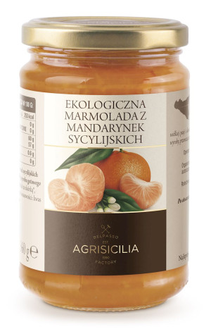 MARMOLADA Z MANDARYNEK SYCYLIJSKICH BIO 360 g