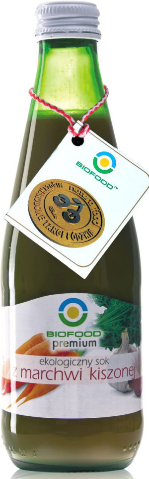 SOK Z MARCHWI KISZONEJ NFC BEZGLUTENOWY BIO 300 ml