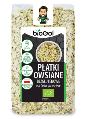 PŁATKI OWSIANE BEZGLUTENOWE BIO 300 g