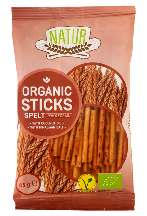 PALUSZKI ORKISZOWE PEŁNOZIARNISTE BIO 45 g