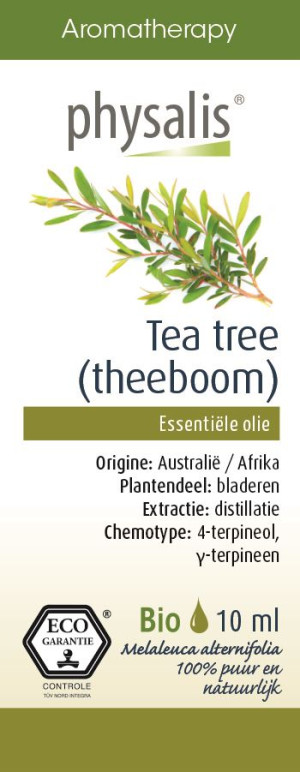 OLEJEK ETERYCZNY DRZEWO HERBACIANE (TEA TREE) ECO 10 ml - PHYSALIS