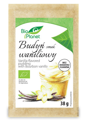 BUDYŃ O SMAKU WANILIOWYM BIO 38 g - BIO PLANET