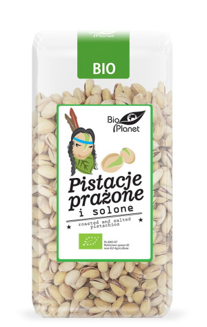 PISTACJE PRAŻONE I SOLONE BIO 300 g