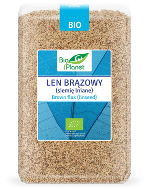 LEN BRĄZOWY (SIEMIĘ LNIANE) BIO 2 kg