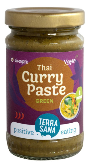 PASTA ZIELONE CURRY BIO 120 g