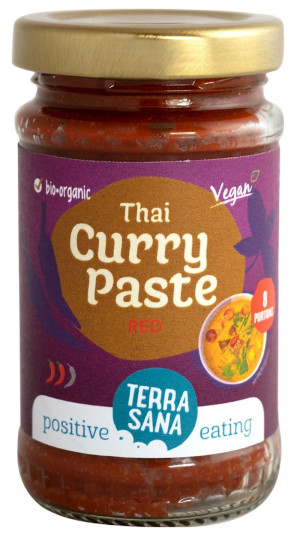PASTA CZERWONE CURRY BIO 120 g