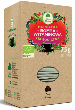 HERBATKA BOMBA WITAMINOWA BIO (25 x 3 g) 75 g