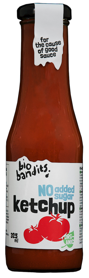 KETCHUP BEZ DODATKU CUKRÓW BIO 325 ml