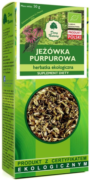 HERBATKA Z JEŻÓWKI PURPUROWEJ BIO 50 g