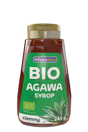 SYROP Z AGAWY CIEMNY BIO 245 g
