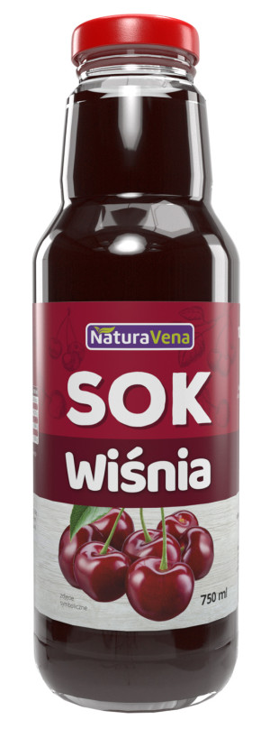 SOK Z WIŚNI 750 ml