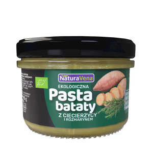 PASTA Z BATATÓW CIECIERZYCĄ I ROZMARYNEM BIO 185 g