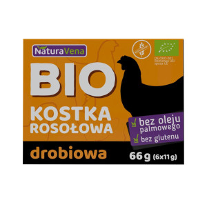 KOSTKA ROSOŁOWA DROBIOWA BEZGLUTENOWA BIO 66 g