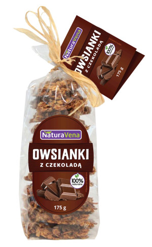 CIASTKA OWSIANKI Z CZEKOLADĄ 175 g