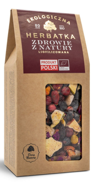 HERBATKA LIOFILIZOWANA ZDROWIE Z NATURY BIO 80 g