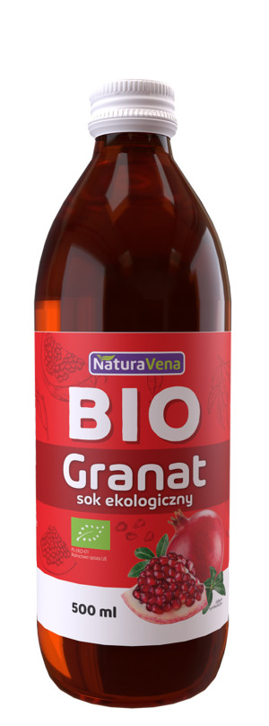 SOK Z GRANATU 100 % BIO 500 ml