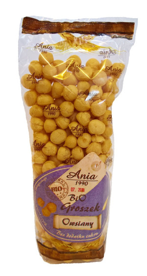 GROSZEK OWSIANY BEZ DODATKU CUKRÓW BIO 70 g