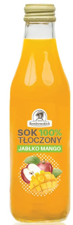 SOK JABŁKOWY Z MANGO NFC 250 ml