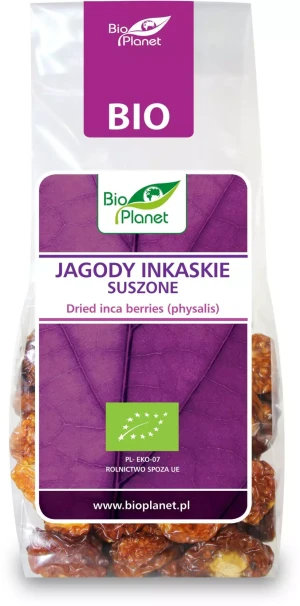 JAGODY INKASKIE SUSZONE BIO 100 g