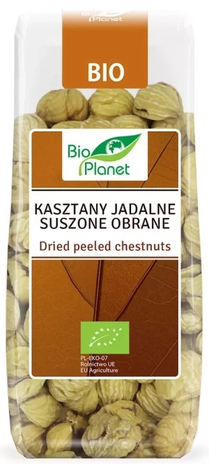 KASZTANY JADALNE SUSZONE OBRANE BIO 200 g