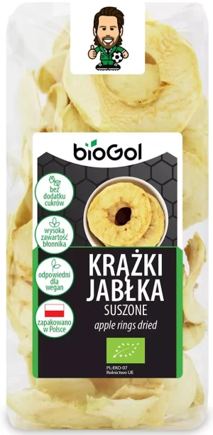 KRĄŻKI JABŁKA SUSZONE BIO 50 g