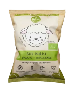 KULKI JAGLANO-ORKISZOWE BIO 160 g