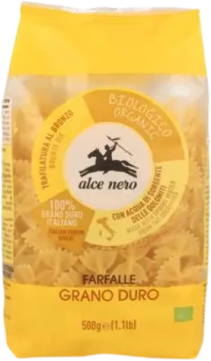 MAKARON FARFALLE (KOKARDKI) BIO 500 g