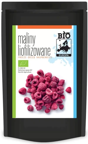 MALINY LIOFILIZOWANE BIO 30 g