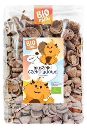 MUSZELKI O SMAKU CZEKOLADOWYM BIO 300 g
