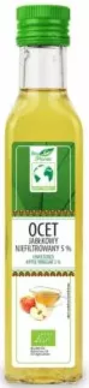 OCET JABŁKOWY NIEFILTROWANY BIO 5 % 250 ml