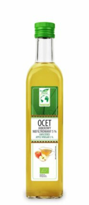 OCET JABŁKOWY NIEFILTROWANY BIO 5 % 500 ml