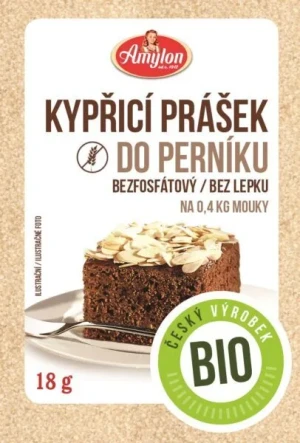 PROSZEK DO PIECZENIA Z PRZYPRAWĄ DO PIERNIKA BEZGLUTENOWY BIO 18 g