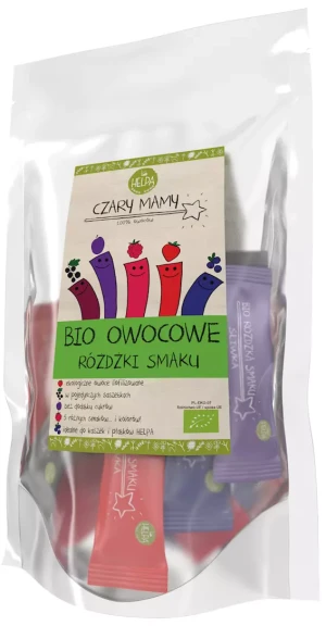 RÓŻDŻKI SMAKU OWOCOWE (LIOFILIZOWANE OWOCE) BIO (10 x 2 g) 20 g